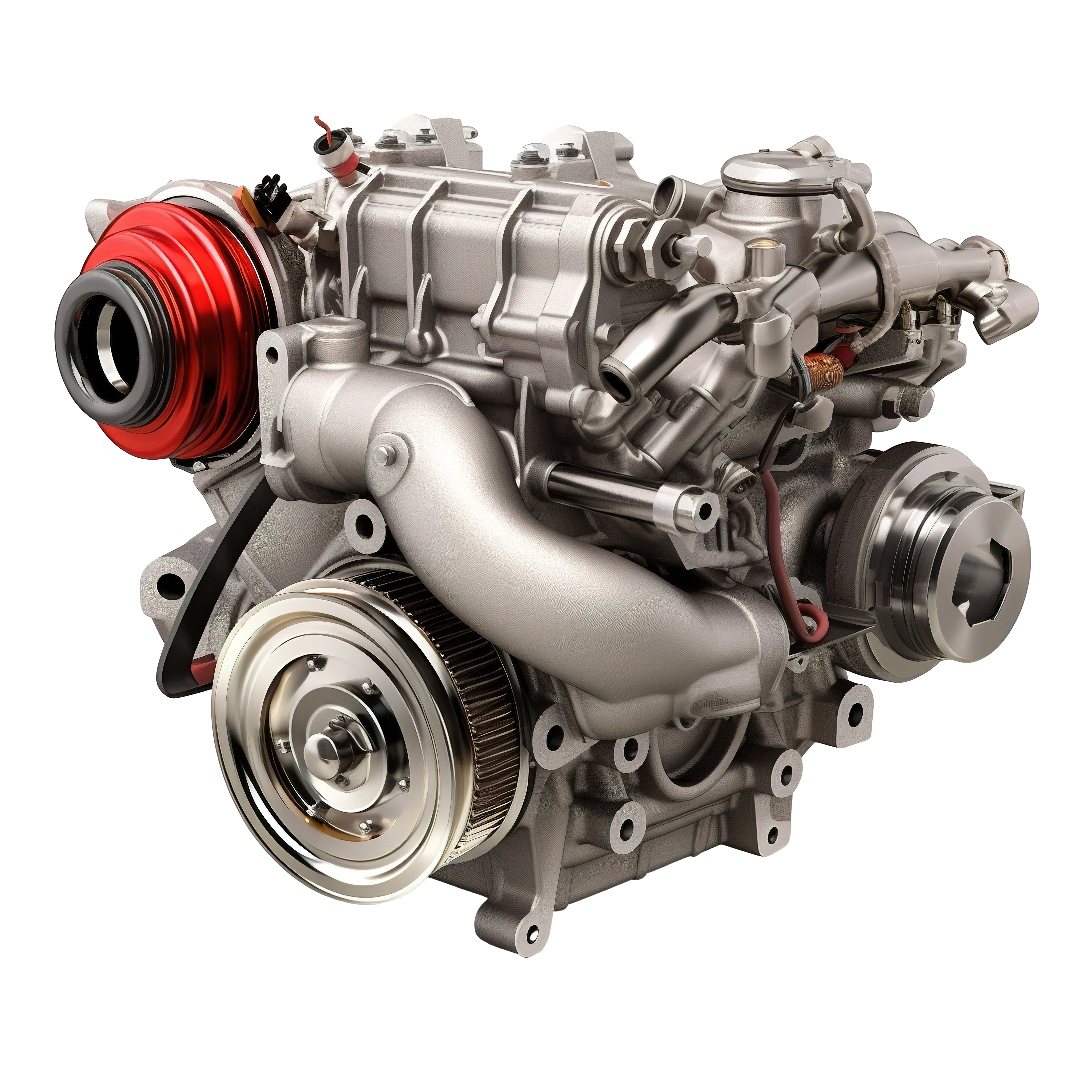 Motor turbo cinza desmontável